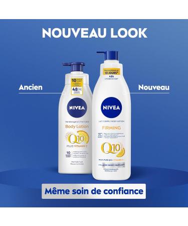 NIVEA Q10 Firming Body Lotion 48H (1x 250ml) - Hydrating Body Lotion Enriched with Co-Enzyme Q10 & Vitamin C - Firming Moistu - Buy Online on GoSupps.com