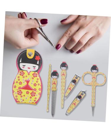 DOITOOL 2 Sets Nail Scissors Set Nail Tools for Nail Art Nail Clipper Manicure Tools Kit Doll Travel Nail Kit Nails Kits Nail Trimmer Nail Kit Care Carbon Steel Japan - Buy Online on GoSupps.com