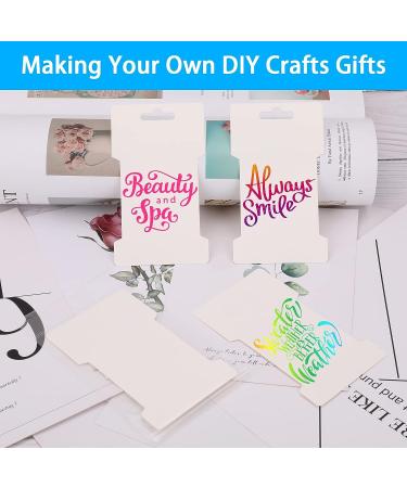 150 Pcs Hair Clip Display Cards with Self-Seal Bags | White Cardboard Jewelry Holder for Hair Barrettes - Perfect for Selling & Organizing - Buy Online on GoSupps.com