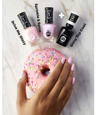 Sally Hansen Miracle Gel Donut Shop Collection Nail Polish - Sprinkle & Spice 0.5 Fl Oz - Buy Online on GoSupps.com