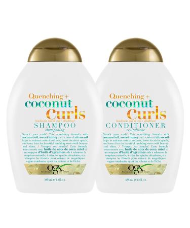 OGX Quenching + Coconut Curls Curl-Defining Shampoo Quenching + Coconut Curls Curl-Defining Conditioner