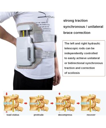 HSRG Lumbar Vertebrae Traction Device - Pain Relief & Correction for Lower Back Issues | International Shipping - Buy Online on GoSupps.com