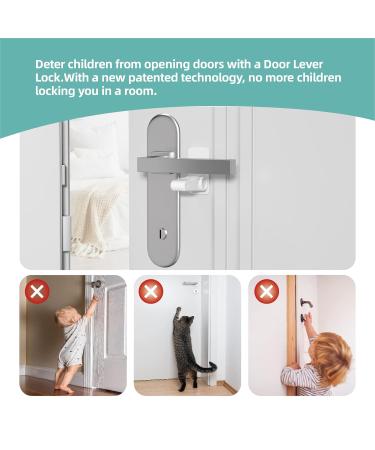 Neonsing Child Locking Door & Window Locks - 4-Piece Patent Design for Child Safety & Security - Buy Online on GoSupps.com