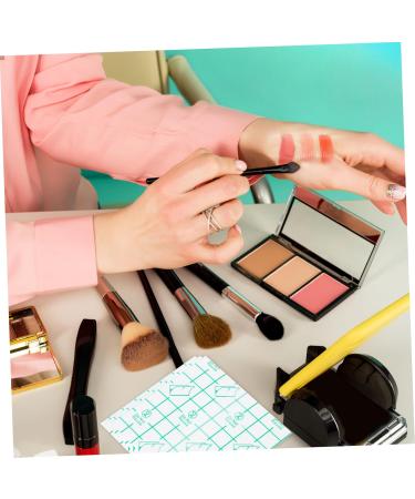 VILLCASE 200 Pcs Blank Adhesive Cosmetic Palettes - Disposable Eye Shadow Stickers & Foundation Tools for Professionals - Buy Online on GoSupps.com