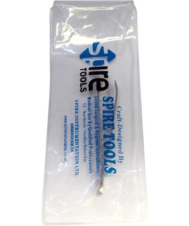 Spire Small 9cm Handheld Eyebrow Tweezer for Precise Hair Removal - Slant Tip for Shaping Eyebrows, Chin Hair, Blackheads - Ideal for Women and Men - Buy Online on GoSupps.com