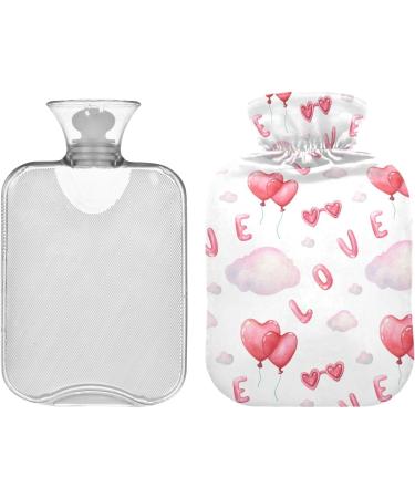 Love Balloons Valentine's Day Heat Bottle | 2L Warm Water Bag for Pain Relief & Heat Therapy - Buy Online on GoSupps.com