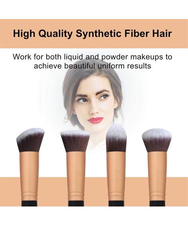 Trifold Makeup Vanity Mirror with Lights and Makeup Brush Set - White | [Your Brand Name] - Buy Online on GoSupps.com