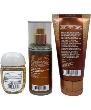 Bath & Body Works Sweeter Together Warm Vanilla Sugar Gift Set - Fine Fragrance Mist - Ultimate Hydration Body Cream - Hand Gel - with a Peach Gardenia Sample Soap - Travel Size - Buy Online on GoSupps.com