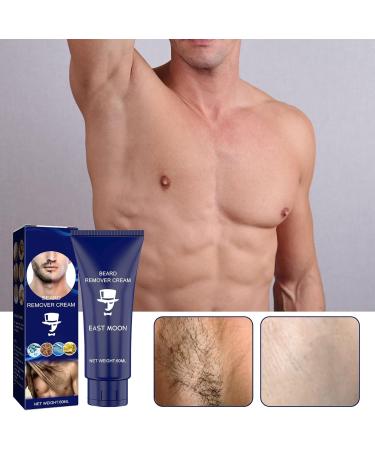 Cr me d' pilation permanente pour homme 60 g cr me naturelle douce et indolore p te d pilatoire pour le visage les aisselles les jambes la poitrine les bras (1 pi ce) - Buy Online on GoSupps.com