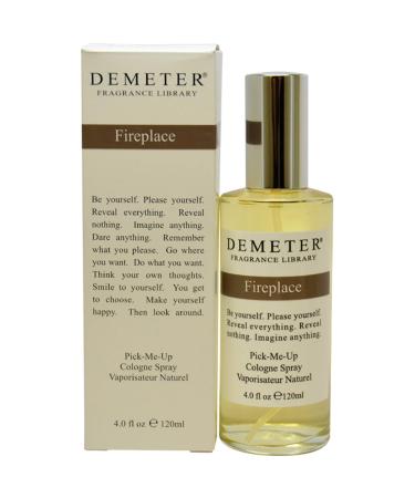 Demeter Fireplace Cologne Spray for Women 4 Ounce 4 Fl Oz (Pack of 1)