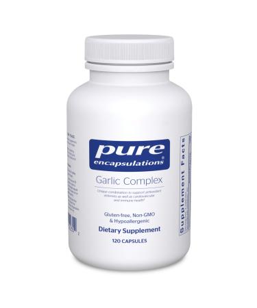 Pure Encapsulations Garlic Complex | Supplement to Support Antioxidant Defenses, Immune Health, and The Cardiovascular System* | 120 Capsules - Buy Online on GoSupps.com
