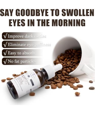 Caffeine Eye Serum Anti-Aging Caffeine Solution 5%-Caffeine Eye Serum Eye Serum For Dark Circles Hydrating Under Eye Serum Instant Eye Serum Anti Aging Anti Wrinkles & Eye Bag Quick Absorb-30ml - Buy Online on GoSupps.com