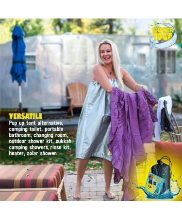 Shower Toga: Portable Shower Curtain for RV, Camping & Outdoor Activities - Buy Online on GoSupps.com