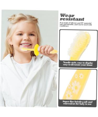 Minkissy 5-Pack Children s Toothbrush Set - Travel-Friendly Baby Toothbrush Accessories - Food-Grade Silicone Infant Products - Buy Online on GoSupps.com