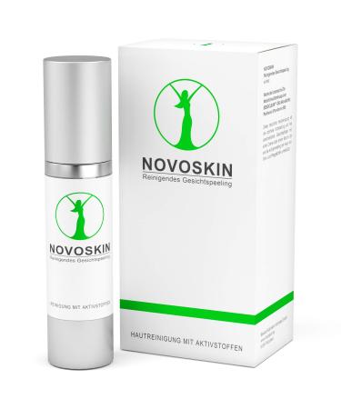 Facial peeling of Novoskin - Novoskin active fabric peeling - peeling with valuable botanical oils bamboo powder Seboclear -DB and panthenol (provitamin B5) - 50ml