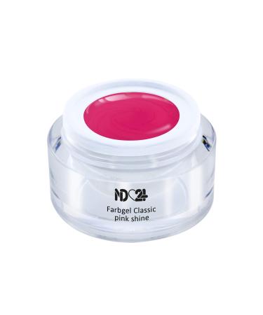 Uv Led Color Gel - Gel Classic Pink Shine - Pink Color - Studio Quality - Made in Germany - 5ml