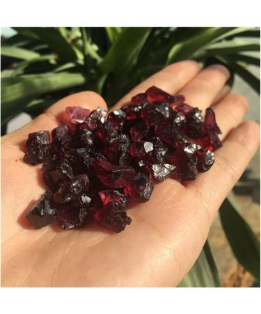 Natural Crystal Rough 100g Nice Rau Natural Wine Red Garnet Crystals Raw Gemstones for DIY Production of Jewelry Natural Stones and Minerals - Buy Online on GoSupps.com