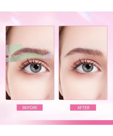 Beauty7 Eyebrow Wax Strips - 48 Pre-Cut Strips & 6 Clean Oil Towels | Pain-Free Persian Waxing for Perfect Eyebrows - Buy Online on GoSupps.com