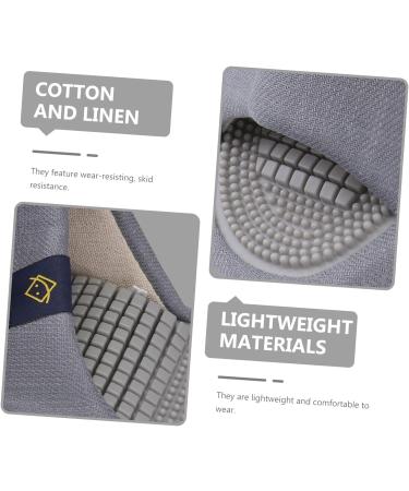FRCOLOR 3 Pairs Massage Slippers Alias para Hombres Orthopaedic Slippers Calendar Hanger Sandals Open Slippers Foot Household Massage Shoes Bed Linen Cotton Lovers 9.5x3pcs Blue X 3 Pieces - Buy Online on GoSupps.com
