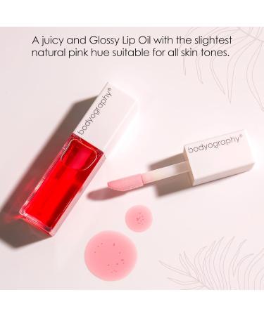 Bodyography Glossy Lip Oil - Hydrating Lip Glow Oil - Juicy - Buy Online on GoSupps.com