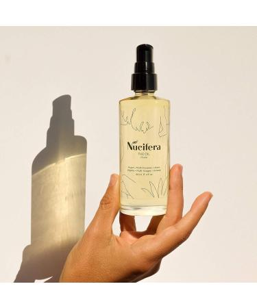Nucifera The Oil - All Natural Multi-Purpose Skincare for Face Body Hair & Pregnancy - 4oz Cruelty Free Moisturizer - Buy Online on GoSupps.com