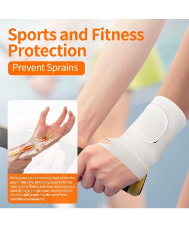 Ultra-Thin Elastic Wrist Brace - Compression Support for Carpal Tunnel Arthritis & Sprains | Soft Adjustable Wrist Wrap for Both Hands - Buy Online on GoSupps.com