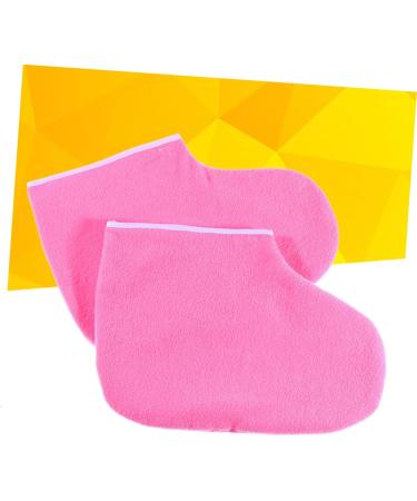 Beaupretty Wax Work Gloves work glove for women spa was bath foot cover mittens paraffin foot cover sock Miss feet Thehandy medium Pink - Buy Online on GoSupps.com