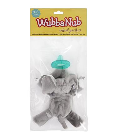 WubbaNub Elephant Infant Pacifier | 0-6 Months | Soothing Comfort for Babies - Buy Online on GoSupps.com