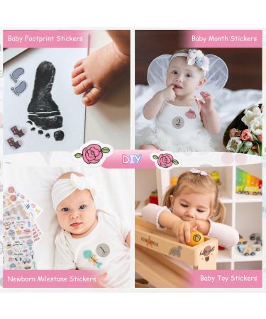 Baby Stickers Set - 424 Motifs for Photo Albums | Perfect Gifts for Boys & Girls - Buy Online on GoSupps.com