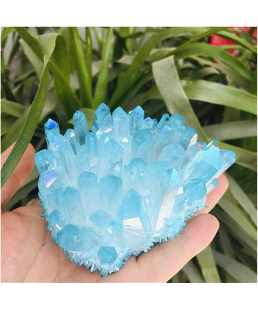 Natural Crystal Rough Natural Crystal Cluster White Specimen Ore Quartz Reiki Stone Raw Crystal Home Decor 300-400g - Buy Online on GoSupps.com