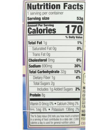Dr. McDougall's Great Blue with Purple Cup 1.9oz (Pack of 6) - Healthy Instant Soup Mix - Buy Online on GoSupps.com