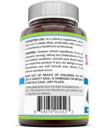 Pure Naturals Selenium 200 mcg Tablets - 240 Count | Antioxidant Support - Buy Online on GoSupps.com