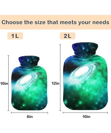 Shop Naanle Planet Fog Heat Bottle - 2L Transparent Hot Water Bottle for Pain Relief & Cold Therapy | Hand & Foot Warmer - Buy Online on GoSupps.com