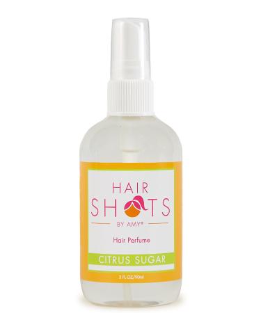 Hair Shots Citrus Sugar Perfume Quality Heat Activated 3 oz Hair Fragrance