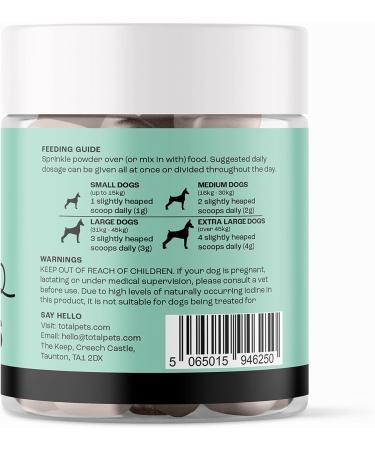 Total Dental Care Plaque & Tartar Remover Powder for Dogs 60g | Bad Breath Treatment | Remove Plaque | Puptons - Buy Online on GoSupps.com