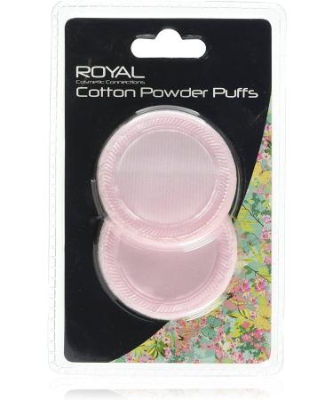 Royal Functionality Cotton Powder Puffs 2-Piece