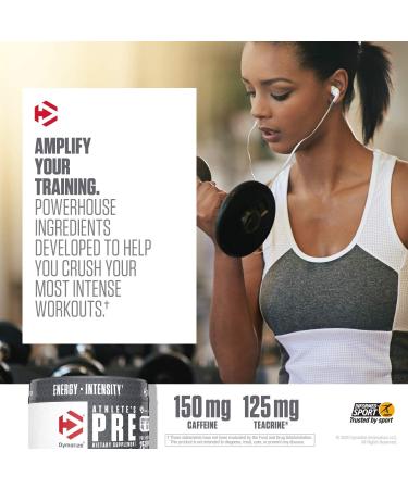 Dymatize Athlete's Pre Pre-Workout - Orange Pineapple 7.05 oz (200 g) | Boost Energy & Performance - Buy Online on GoSupps.com