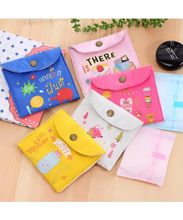 Lurrose 6 pc Storage Bags for Women | Diaper & Coin Organizer | High Capacity Travel Bags | Stylish Sail Towel Design - Buy Online on GoSupps.com