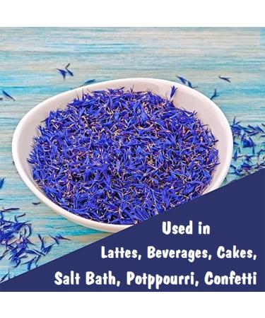  al badil Organic Blueberry Petals Centaurea cyanus Herbal Tea Edible and Decorative Flowers - Buy Online on GoSupps.com
