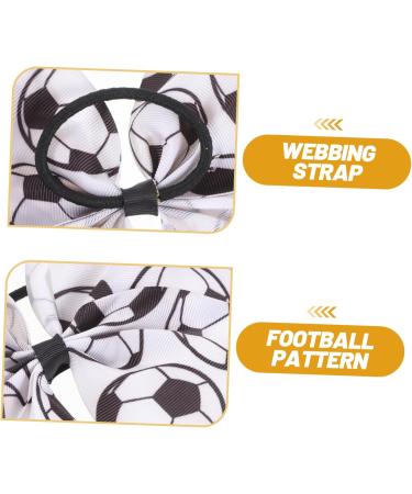 Beaupretty Hair Ribbon Bows for Hair Kids Hair Accessories Elastic Hair Bands Bow for Hair Girl Bows Bow Elastic Ponytail Holders Soccer Bow Hair Tie Hair Ties with Bows Child Fan Hairball - Buy Online on GoSupps.com