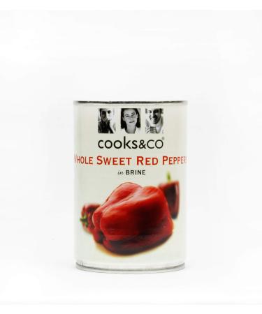 Cooks & & Co Sweet Red Peppers (390G) Gluten Free Vegan