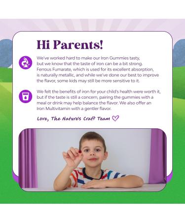 Kids Iron Gummies - Blood Builder Iron Supplements for Kids with Gentle for Stronger Immunity & Energy - Vitamin B12 Folate & Vitamin C Gummies - Vegan GMO & Gluten Free for Toddlers - 60 Count 60 Count (Pack of 1) - Buy Online on GoSupps.com