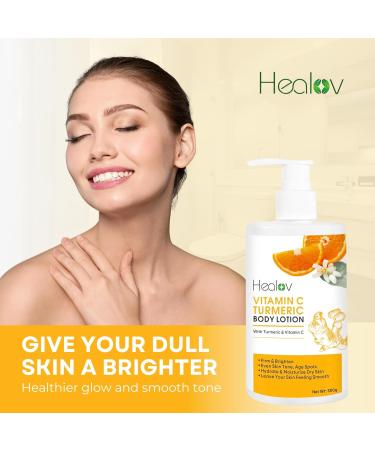 Turmeric Lotion for Dark Spots - Natural Skin Brightening Cream for Acne Scars & Hyperpigmentation - Even Tone Your Skin Today - Buy Online on GoSupps.com