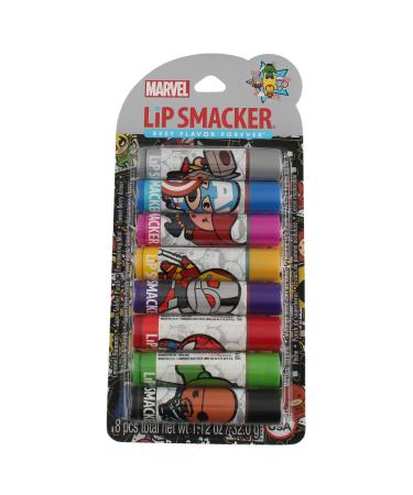 Buy Lip Smacker Marvel Avengers Party Pack - 8 Flavorful Lip Balms - Buy Online on GoSupps.com