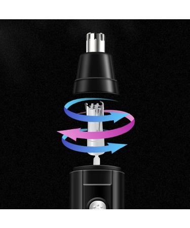 YOXIER Nose Hair Trimmer for Men Nose Hair Clipper Professional Painless Nose & Facial Hair Trimmer Powerful Motor for Easy Cleansing for Facial Hair Trimming & Deep Beauty Cleaning of Male & Female Black - Buy Online on GoSupps.com