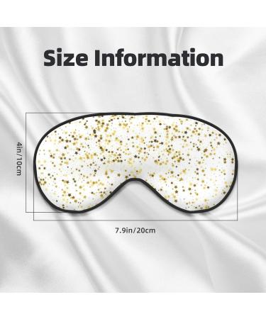 Buy SSIMOO Dreamy Stars & Spots Sleep Mask - Adjustable Breathable Fashionable Eye Mask for Comfortable Sleep - International Shipping Available - Buy Online on GoSupps.com