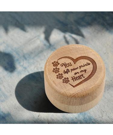 Wooden Pet Memorial Box Carved Souvenir Box Fur Keep Sake Gift For Lost Pet (Box) - Buy Online on GoSupps.com