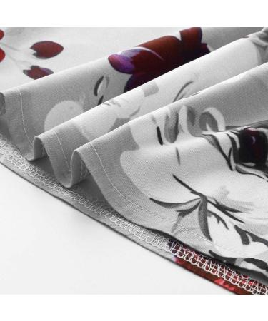 2023 Women's Business Casual Dress Shirt | Spring/Summer Fashion Blouse | Short Sleeve Button Down | Blue/White | Large - Buy Online on GoSupps.com