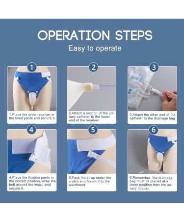 Portable Male Urine Collector Bag | Wearable Urinal for Men | Silicone Urinary Drainage Bag for Bedridden Patients - Buy Online on GoSupps.com