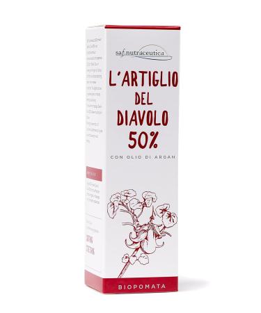 Saf.Nutraceutica Devil's Claw Biopomade 50% with Argan Oil - Soothing & Decongestant Effect 75ml - International Shipping Available - Buy Online on GoSupps.com
